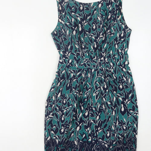 Apricot Women’s Multicoloured Floral Sheath Dress Size 12
