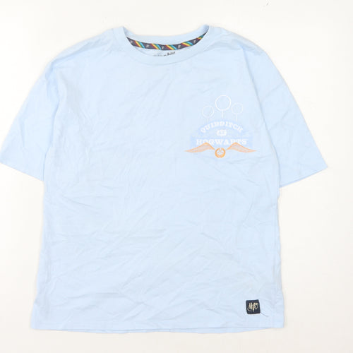 Harry Potter Boys Blue Quidditch T-Shirt 12-13 Years