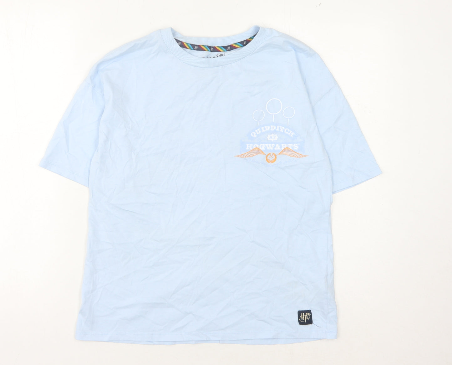 Harry Potter Boys Blue Quidditch T-Shirt 12-13 Years