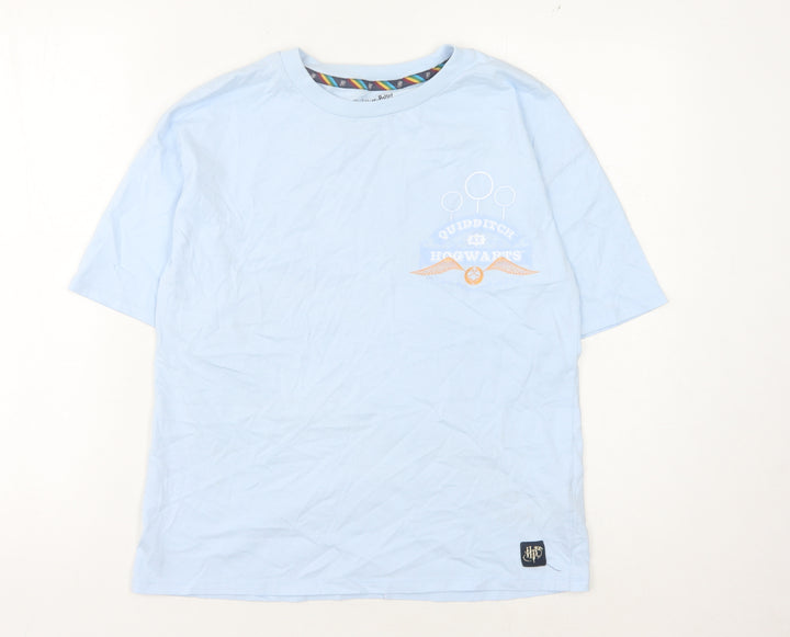 Harry Potter Boys Blue Quidditch T-Shirt 12-13 Years