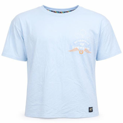 Harry Potter Boys Blue Quidditch T-Shirt 12-13 Years