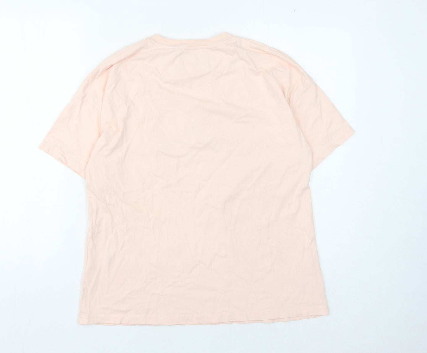 Lyle & Scott Women's Pink XL Basic T-Shirt