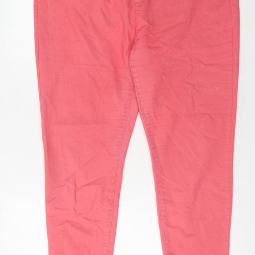 Dorothy Perkins Women's Red Jegging Jeans Size 18 Slim