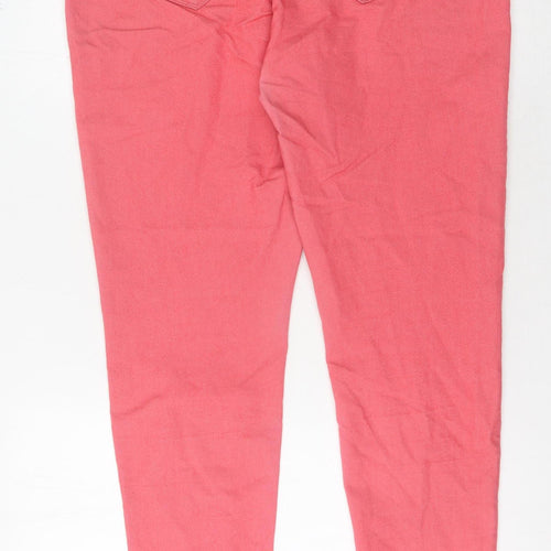 Dorothy Perkins Women's Red Jegging Jeans Size 18 Slim