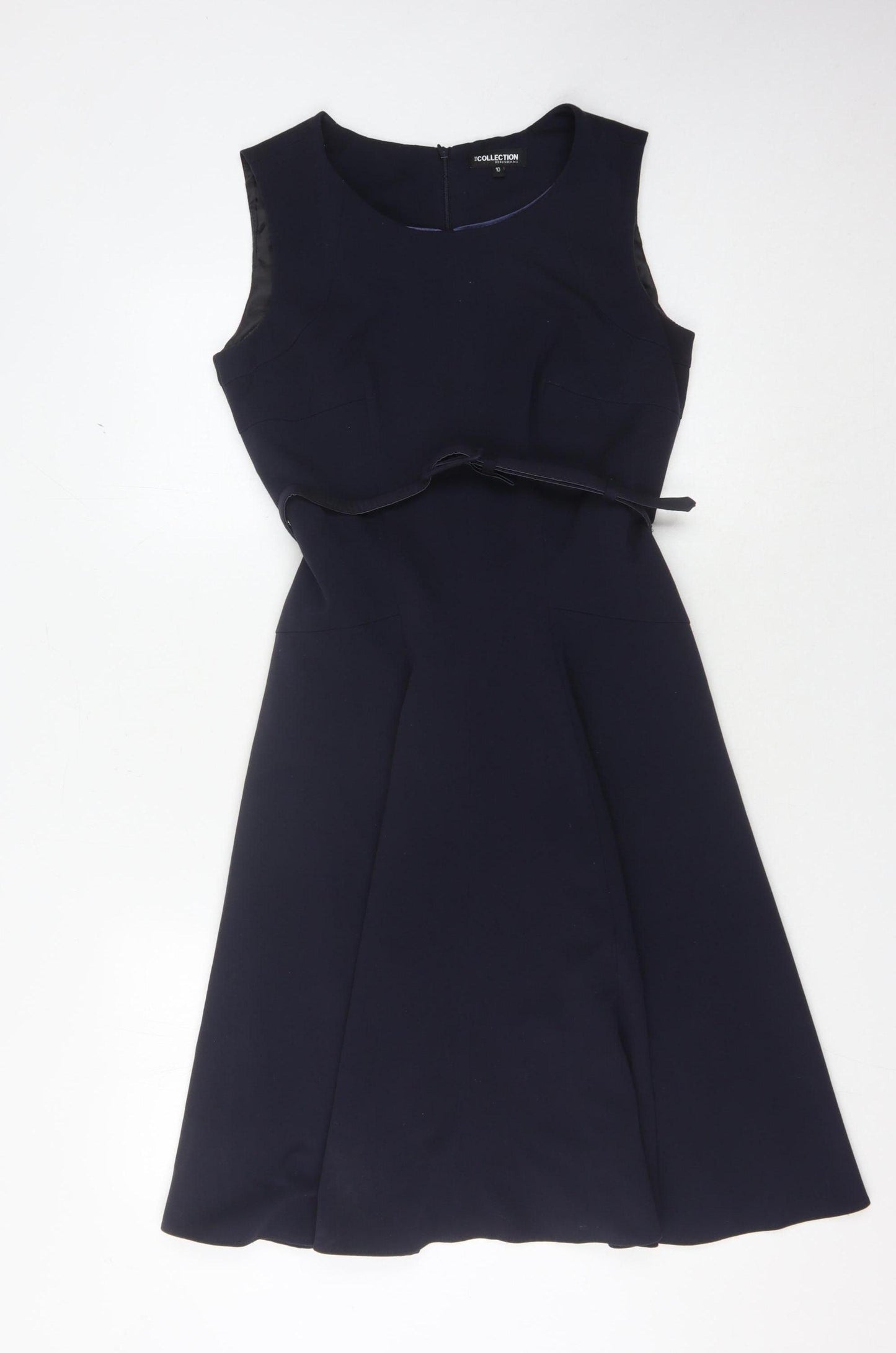 Debenhams Women's Black Fit & Flare Dress, Size 10