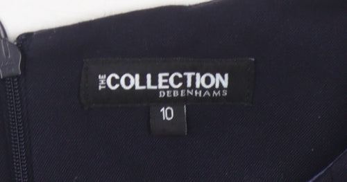 Debenhams Women's Black Fit & Flare Dress, Size 10