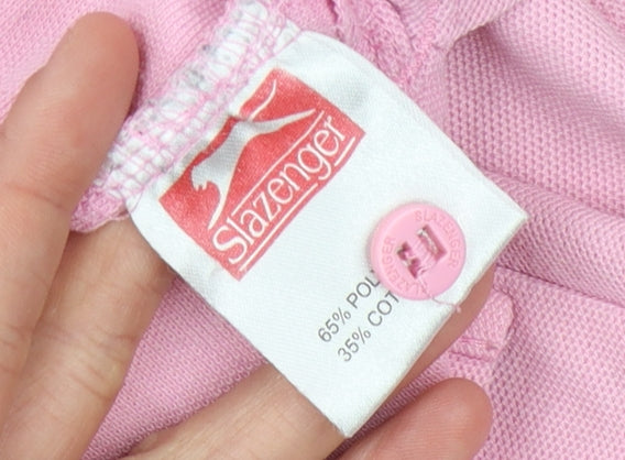 Slazenger Pink Polo Shirt for Unisex, Size L