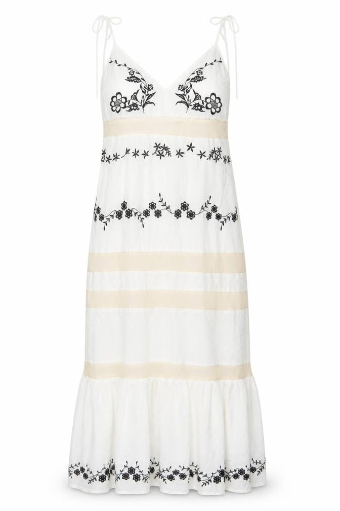 ASOS Women's Ivory Floral Slip Dress Size 12