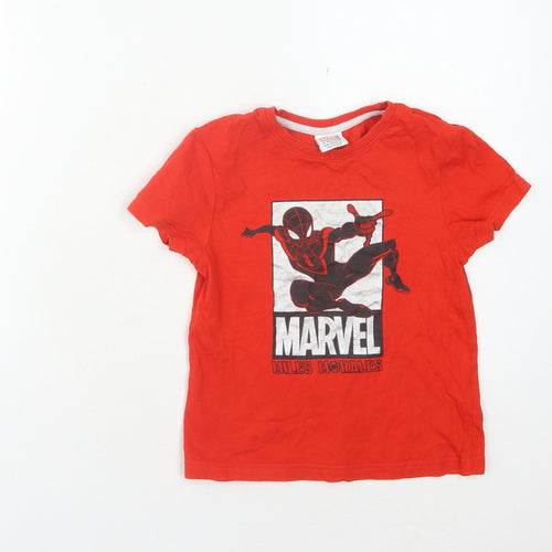 Marvel Boys Red Spider-Man T-Shirt 5-6 Years