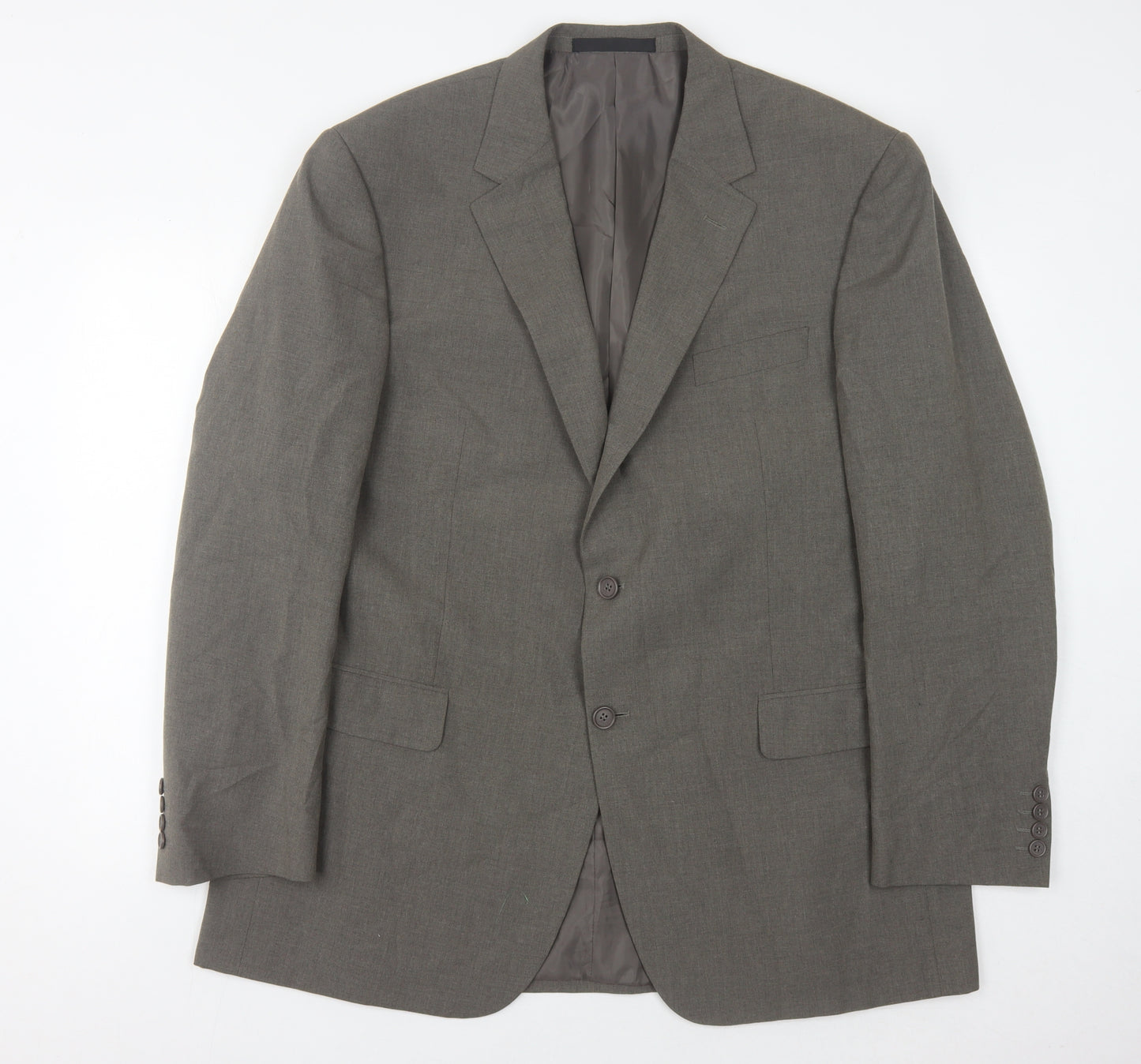 Marks and Spencer Men's Beige Blazer 44L Long