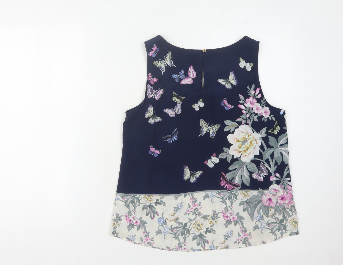 Oasis Women's Multicoloured Floral Tank Top Size 12