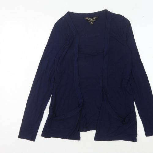 Lipsy Women's Blue Cardigan UK Size 8