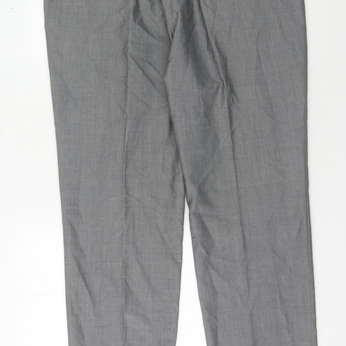Marks and Spencer Men's Grey Dress Pants 38/29