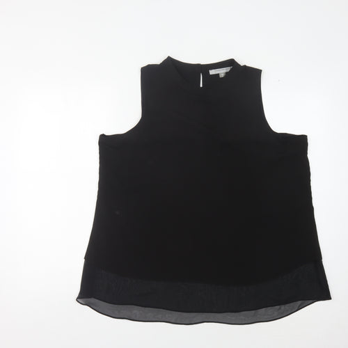 Marc New York Women's Black Sleeveless Blouse XL