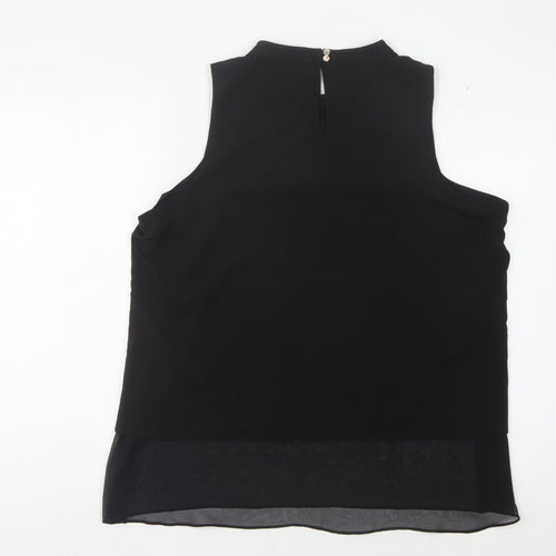 Marc New York Women's Black Sleeveless Blouse XL