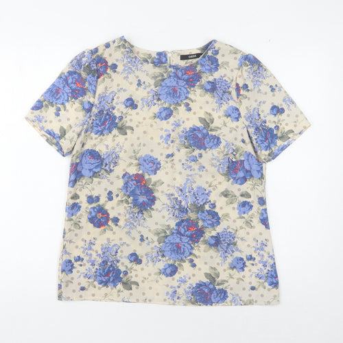 Oasis Women's Multicoloured Floral Top, Size 10