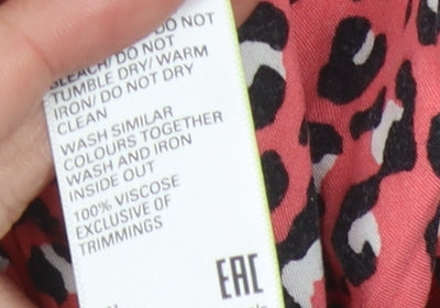 Marks and Spencer Women's Size 14 Animal Print Trousers
