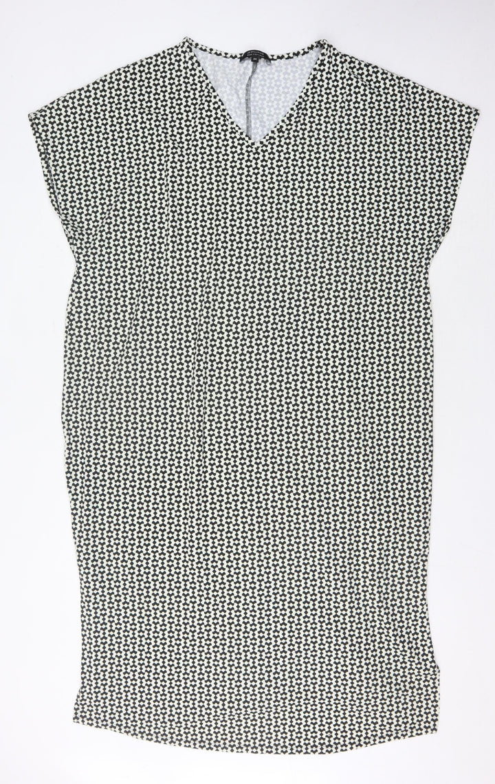 JD Williams Women's Black & White Geometric Shift 24