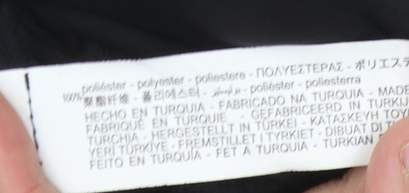 Zara Women's Black Pleated Short Skirt S