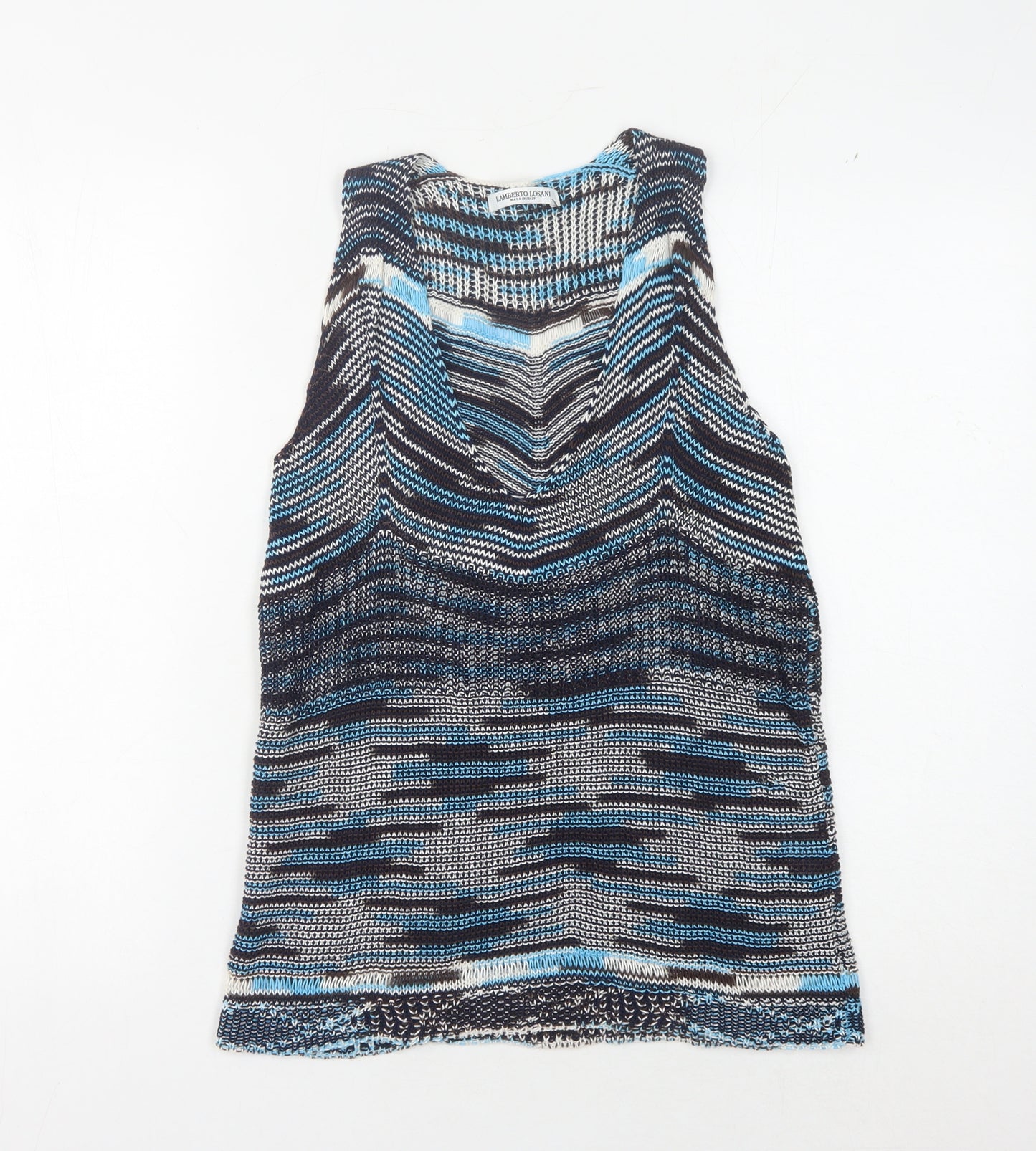 Lamberto Losani Women's XS Multicoloured Knit Tank