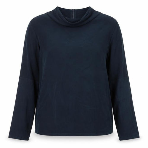 Jigsaw Women's Blue Silk Blouse, XS, Long Sleeve, Casual