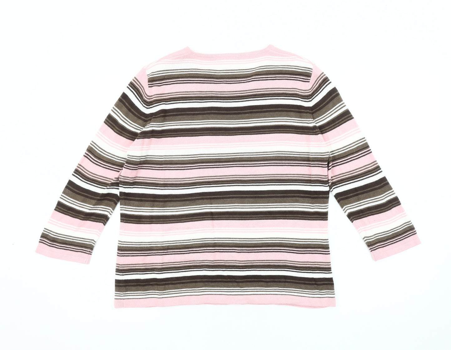 Eastex Women's Multicoloured Pullover Jumper Size 12