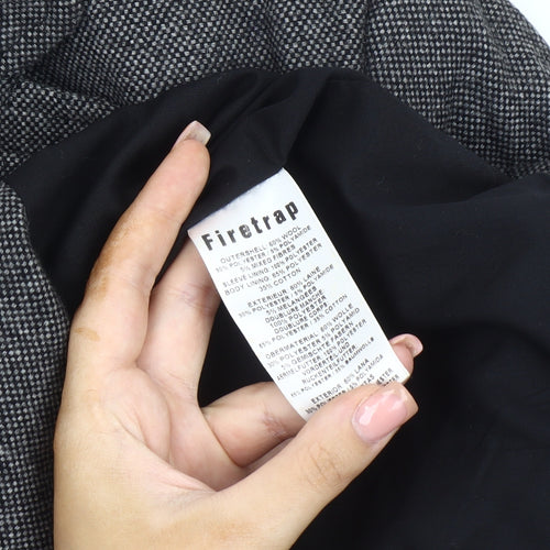 Firetrap Men's Black XL Blazer Jacket