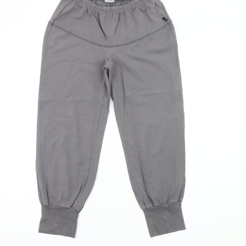 Asics Boys Grey Jogger Trousers XS