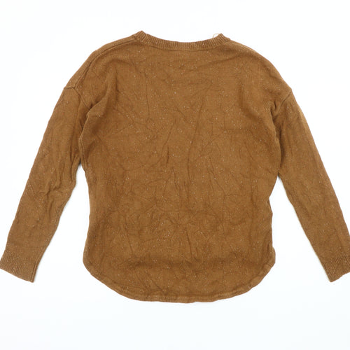 Fatface Women's Brown Pullover Jumper Size 10