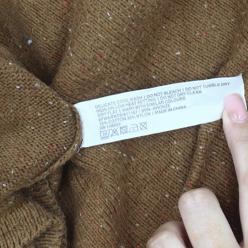 Fatface Women's Brown Pullover Jumper Size 10