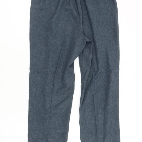 Honor Millburn Women's Grey Trousers Size 12 - Autumn Comfort