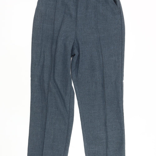 Honor Millburn Women's Grey Trousers Size 12 - Autumn Comfort