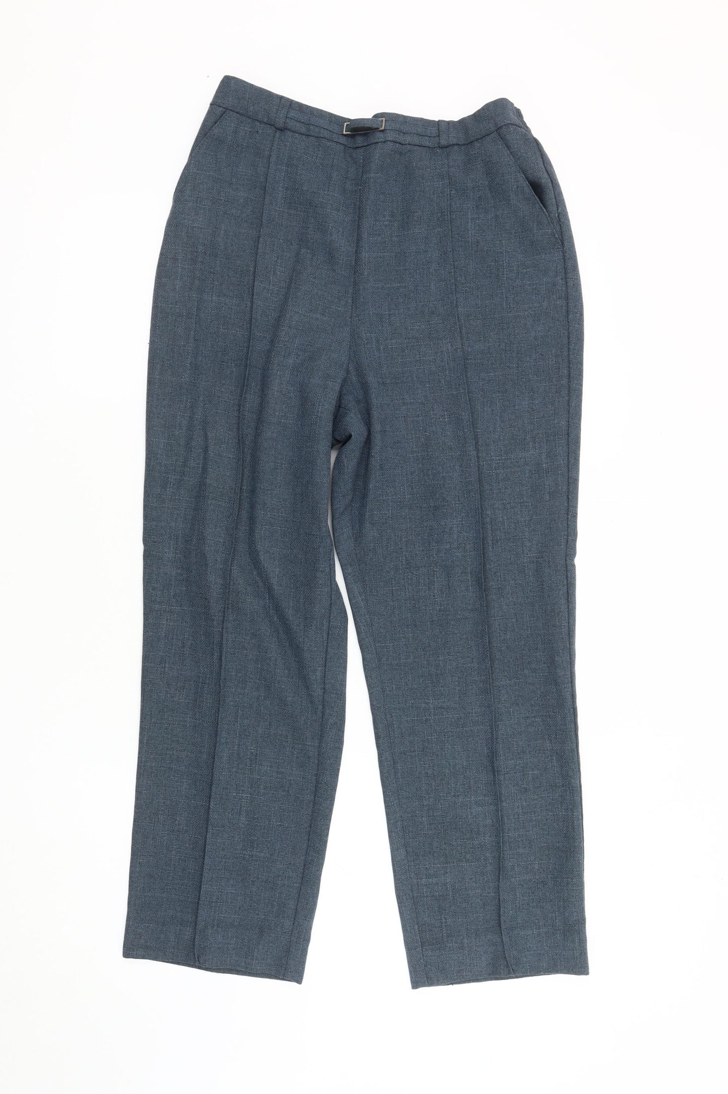 Honor Millburn Women's Grey Trousers Size 12 - Autumn Comfort