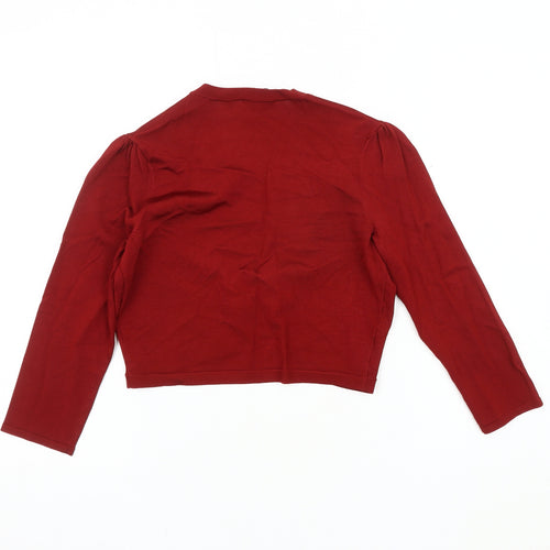 Laura Ashley Women’s Red Cardigan Size 10