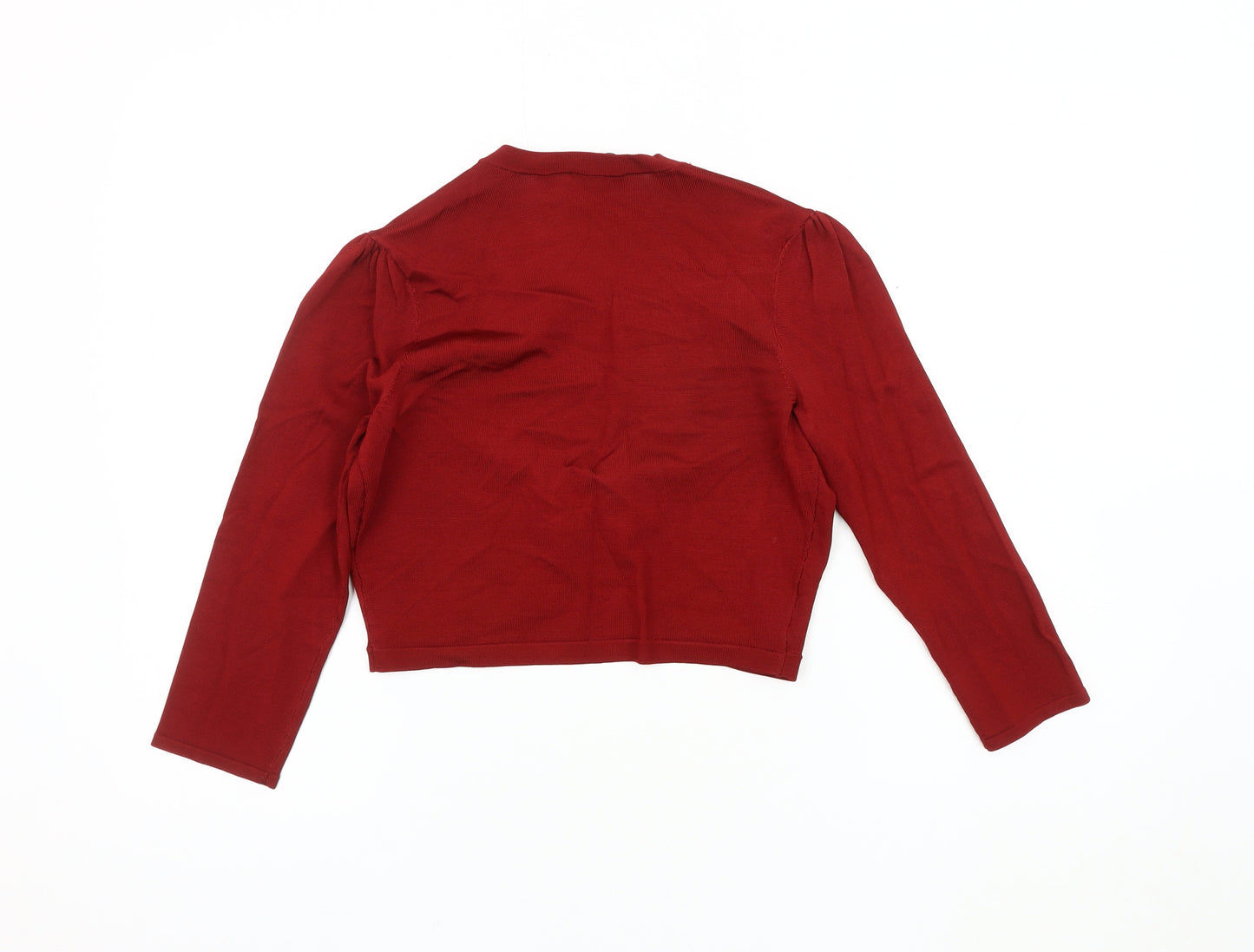 Laura Ashley Women’s Red Cardigan Size 10
