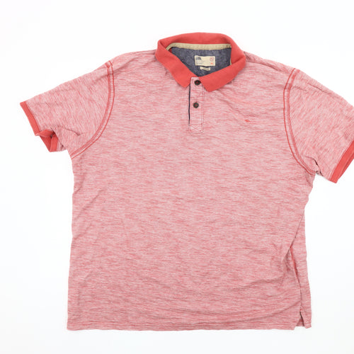 J. Crew Men's Red XL Polo Shirt Short Sleeve Casual