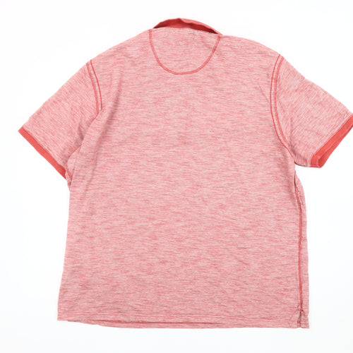 J. Crew Men's Red XL Polo Shirt Short Sleeve Casual