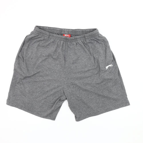 Slazenger Men's Grey 3XL Athletic Shorts