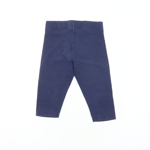 Boden Girls Blue Ankle Leggings 6-7 Years