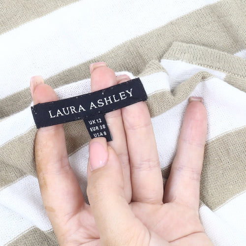 Laura Ashley Women's Striped Tank Top - UK 12