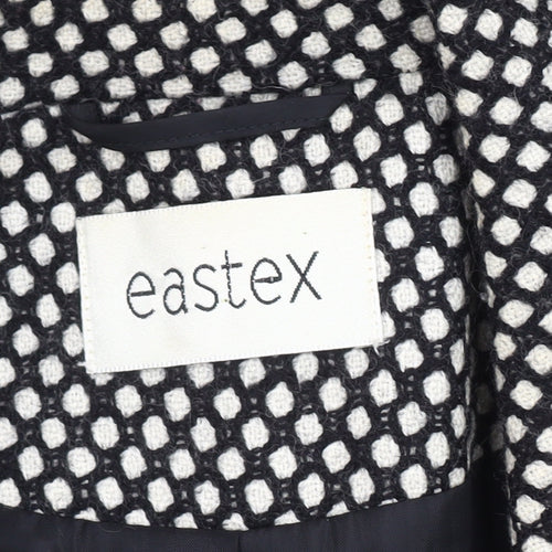 Eastex Women's Black & White Blazer Size 14