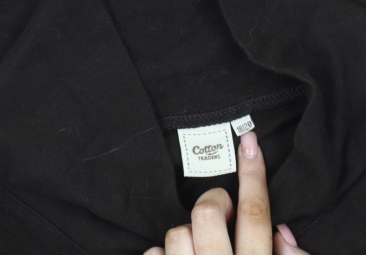 Cotton Traders Women's Brown Cowl Neck Top Size 18