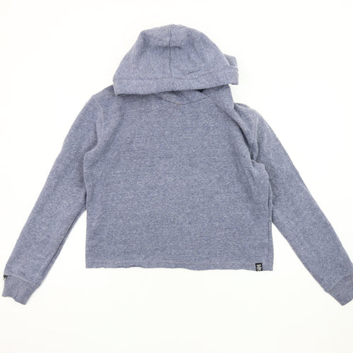 Superdry Women's Blue Pullover Hoodie, Size S