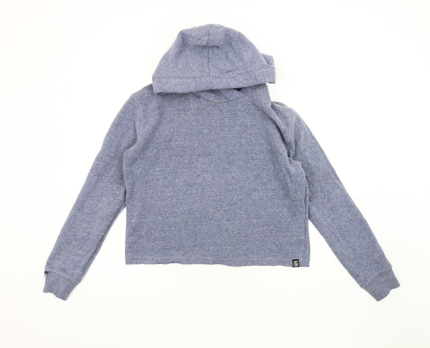 Superdry Women's Blue Pullover Hoodie, Size S