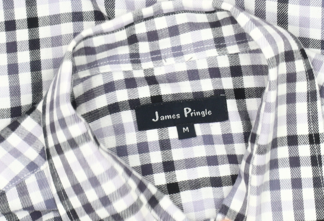 James Pringle Mens Multicoloured Check Shirt M