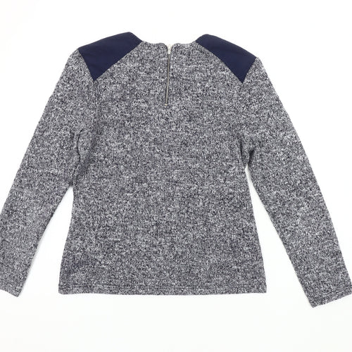 Whistles Women's Black Long Sleeve Knit Jumper, Size 12