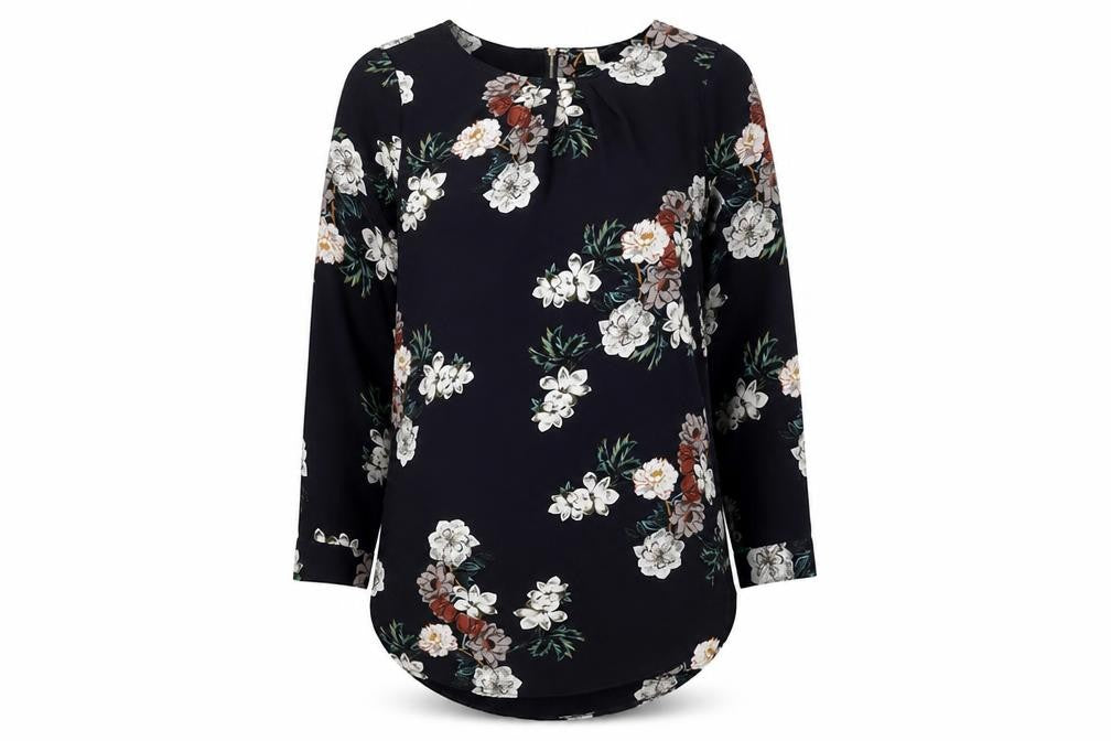 Front view of Stella Women's Multicoloured Floral Blouse 8