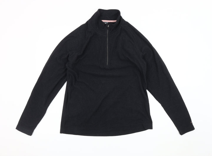 Trespass Women's Black Fleece Pullover Sweatshirt - L