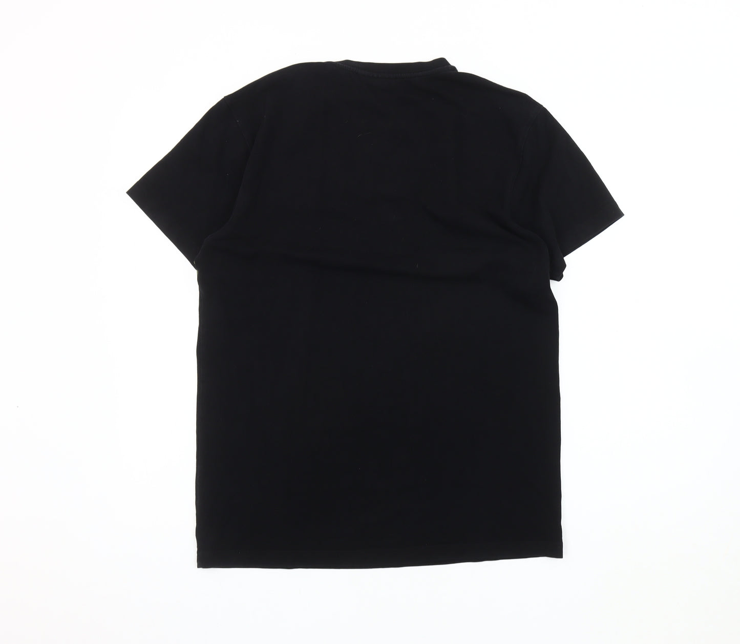 Leicester City FC Men's M Black/Green Colourblock T-Shirt