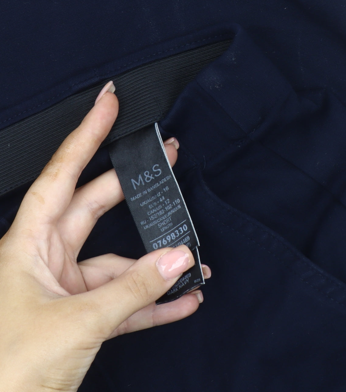 Marks and Spencer Women's Black Trousers Size 16